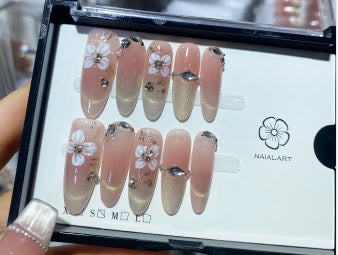 Luxury Handmade Art Adult Finger Nail D222