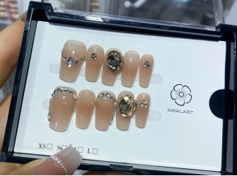 Luxury Handmade Art Adult Finger Nail D231