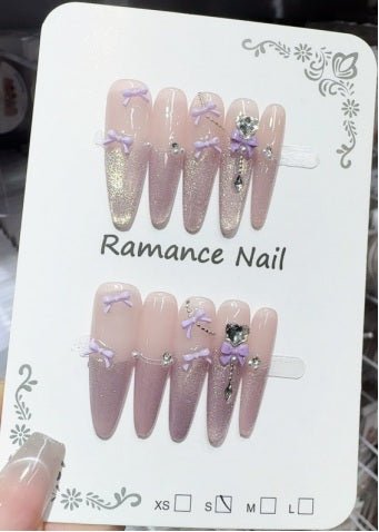 Luxury Handmade Art Adult Finger Nail D1191 - Sein Nails Wholesale