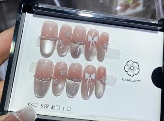 Luxury Handmade Art Adult Finger Nail D239 - Sein Nails Wholesale