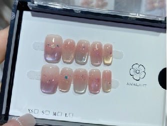 Luxury Handmade Art Adult Finger Nail D249 - Sein Nails Wholesale
