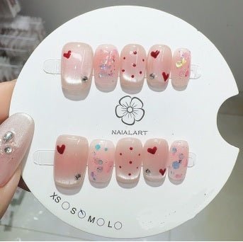 Luxury Handmade Art Adult Finger Nail D254 - Sein Nails Wholesale