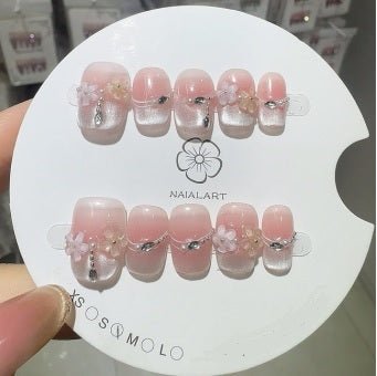 Luxury Handmade Art Adult Finger Nail D257 - Sein Nails Wholesale