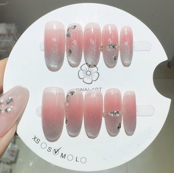 Luxury Handmade Art Adult Finger Nail D265 - Sein Nails Wholesale