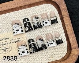 Luxury Handmade Art Adult Finger Nail Y2838 - Sein Nails Wholesale