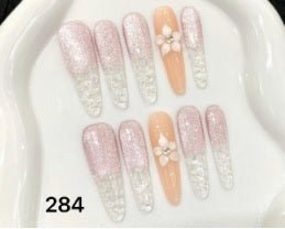 Luxury Handmade Art Adult Finger Nail Y284 - Sein Nails Wholesale