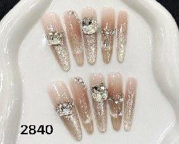 Luxury Handmade Art Adult Finger Nail Y2840 - Sein Nails Wholesale