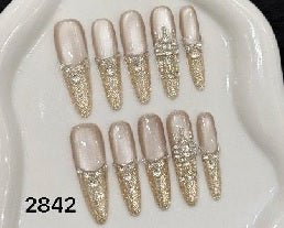 Luxury Handmade Art Adult Finger Nail Y2842 - Sein Nails Wholesale