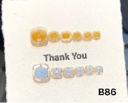 Luxury Handmade Art Adult Toe Nail YB86 - Sein Nails Wholesale