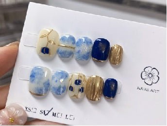 Luxury Handmade Art Children Finger Nail D40C2230 - Sein Nails Wholesale